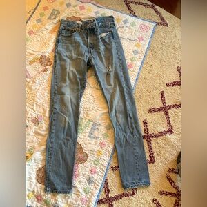 Levi’s 501 skinny 100% cotton 27x32